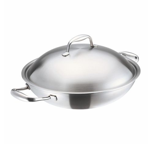 High Dome Wok RVS Multiply 32cm  Kuhn Rikon