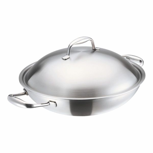 Kuhn Rikon High Dome Wok RVS Multiply 32cm