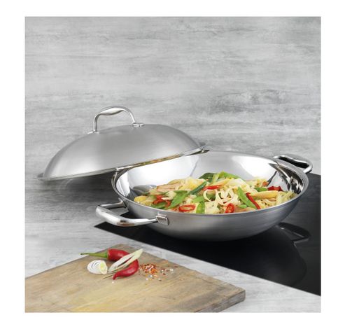 High Dome Wok RVS Multiply 32cm  Kuhn Rikon