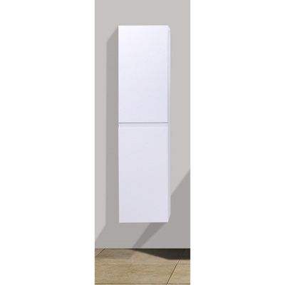 SEVILLA KOLOMKAST badkamer 160cm - HOOGGLANS WIT  Sanimar