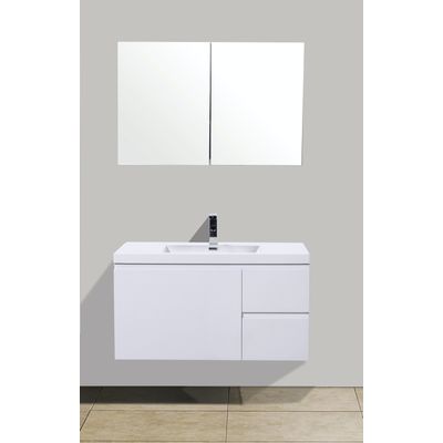 SEVILLA ONDERKAST 100cm - HOOGGLANS WIT 600610  Sanimar