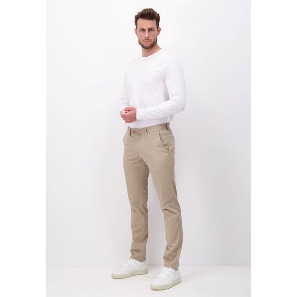 Fynch-Hatton Chino Broek Stretchkatoen Beige 30-32