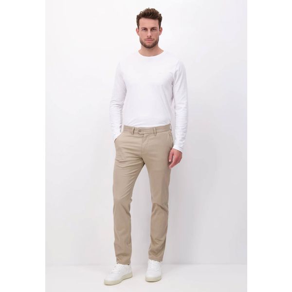 Fynch-Hatton Chino Broek Stretchkatoen Beige 30-32