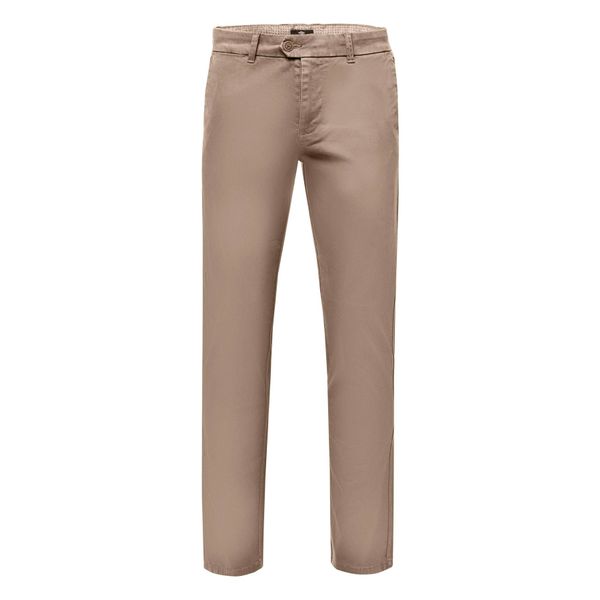 Fynch-Hatton Chino Broek Stretchkatoen Beige 30-32