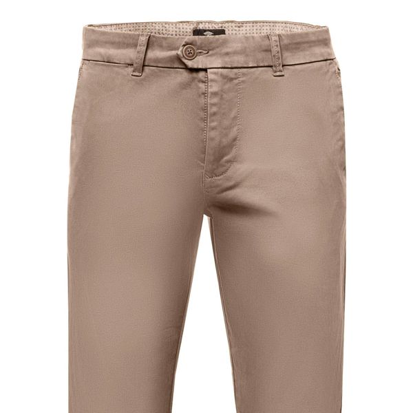 Fynch-Hatton Chino Broek Stretchkatoen Beige 30-32