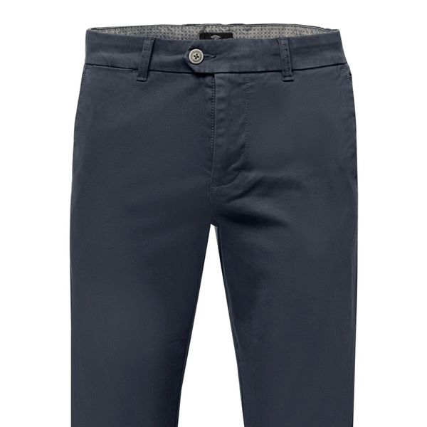 Fynch-Hatton Chino Broek Stretchkatoen Dark Navy 30-32