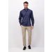 Fynch-Hatton Overhemd van superzacht katoen met button-down kraag Dark Navy L