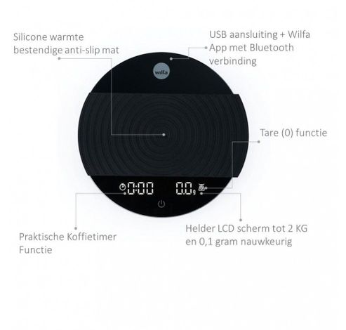 Uniform Precisieweegschaal  Wilfa