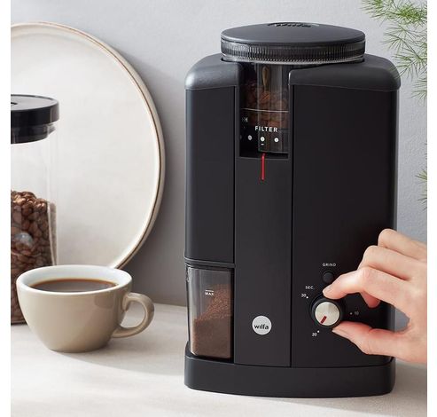 Coffe Grinder Svart Aroma  Wilfa