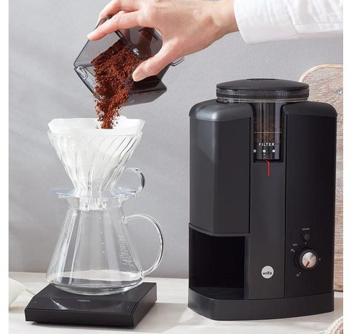 Coffe Grinder Svart Aroma  Wilfa