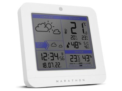 Paris Weerstation- Binnen-en buitentemperatuur