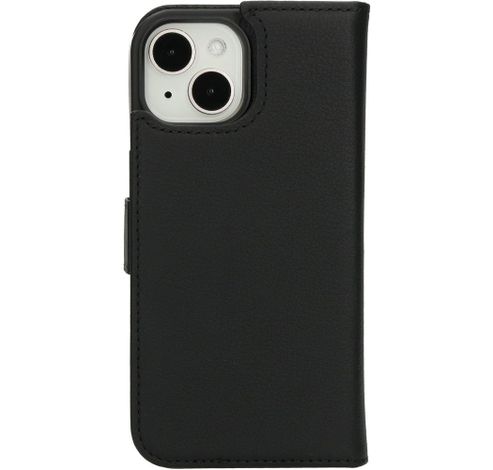 Leather 2 in1 Wallet Case iPhone 15 Black     Mobiparts