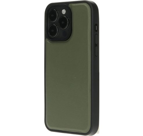 Leather 2 in1 Wallet Case iPhone 15 Pro Max Green     Mobiparts