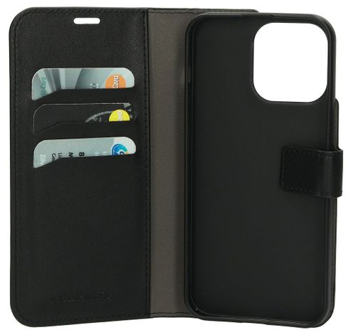 Classic Wallet Case Apple iPhone 15 Pro Max Black     Mobiparts