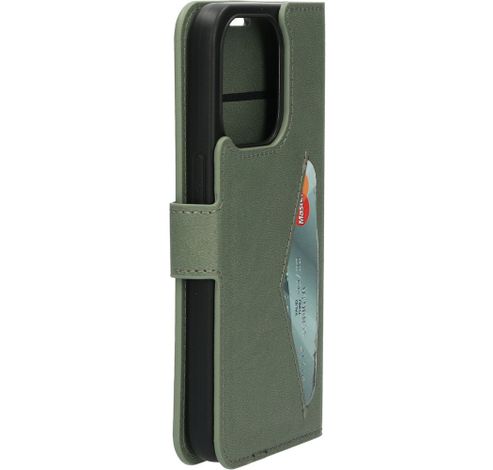 Classic Wallet Case Apple iPhone 15 Pro Green  Mobiparts