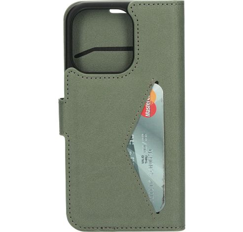 Classic Wallet Case Apple iPhone 15 Pro Green  Mobiparts