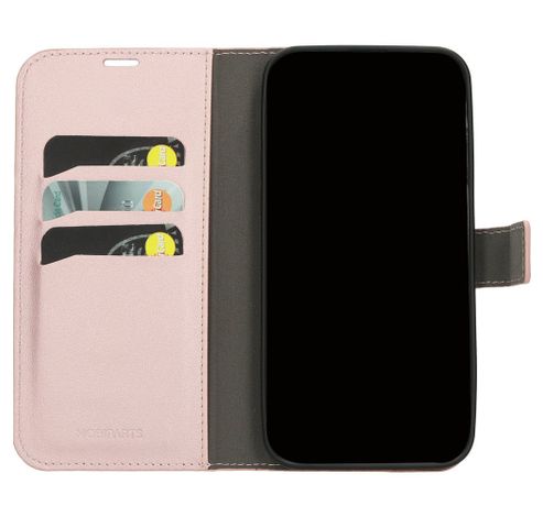 Classic Wallet Case Apple iPhone 15 Pro Max Pink   Mobiparts