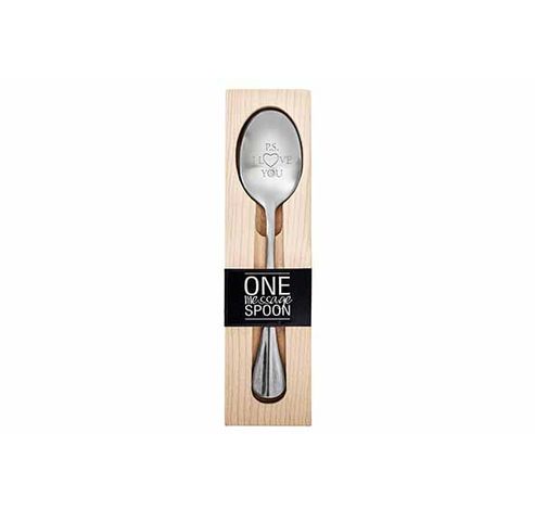 One Message Spoon Giftset: 1x I Love You   ONE MESSAGE SPOON