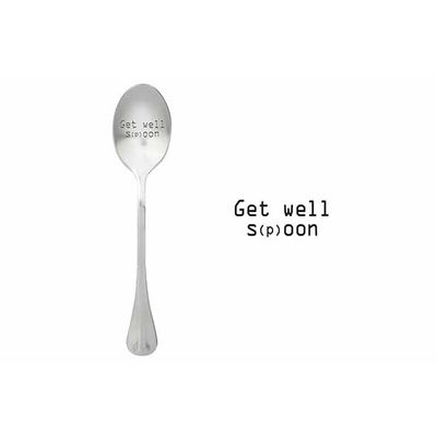 One Message Spoon Set6 Get Well S(p)oon   ONE MESSAGE SPOON