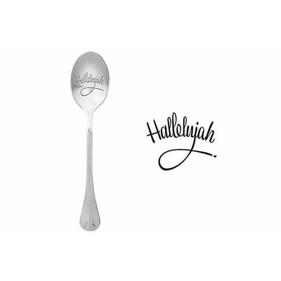 One Message Spoon Set6 Hallelujah   ONE MESSAGE SPOON