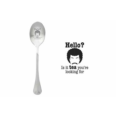 One Message Spoon Set6 Hello Is It Tea You Re Looking For  ONE MESSAGE SPOON