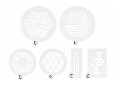 Garneervorm Hexagon Set6 