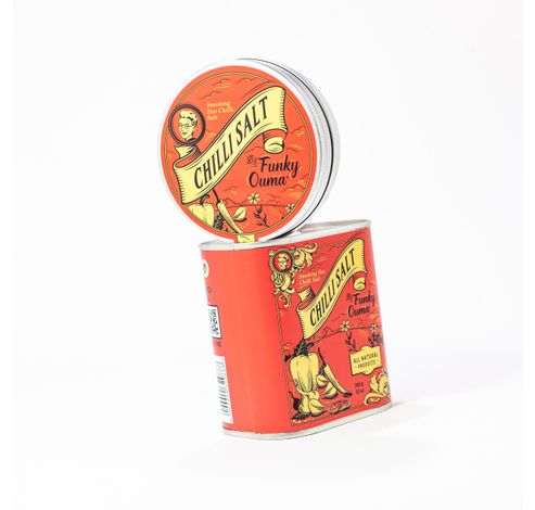 Tin Chilli Salt 280g  Funky Ouma