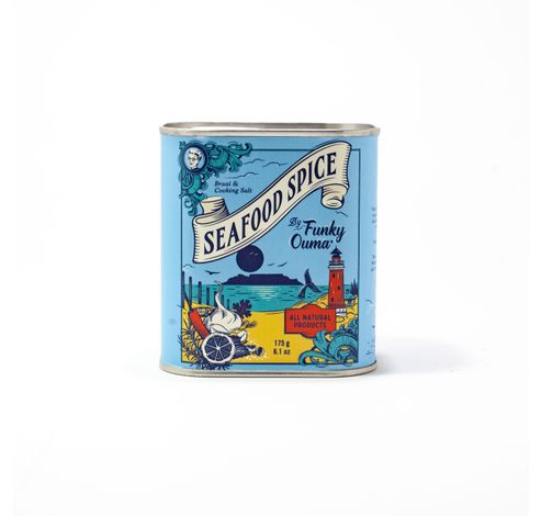 Tin Seafood Spice 175g  Funky Ouma