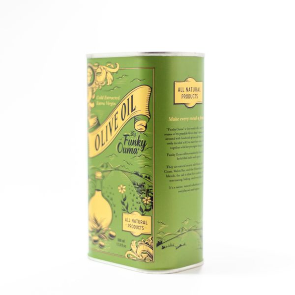 Tin Olive Oil 500ml 