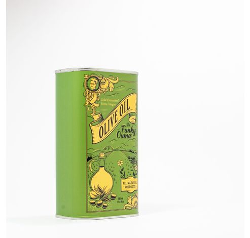 Tin Olive Oil 500ml  Funky Ouma