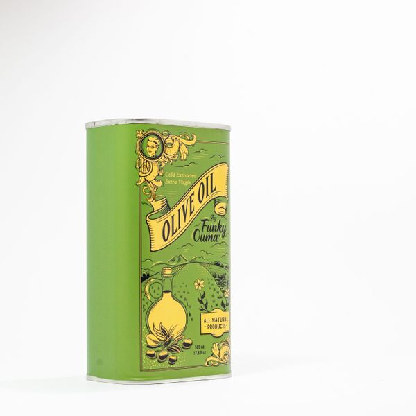 Tin Olive Oil 500ml 