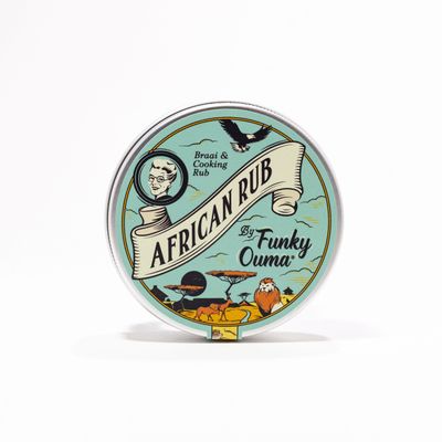 Travel Tin African Rub 55g  Funky Ouma