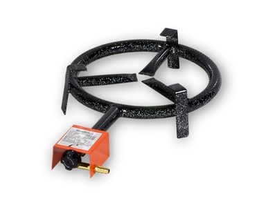 Paellapan Opzetstuk Gasaansluiting D30cm 52x30x10cm