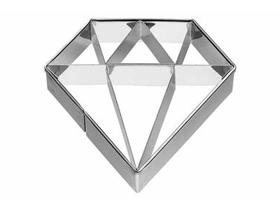 Koekjesvorm Diamant 2,5x5xh6cm 