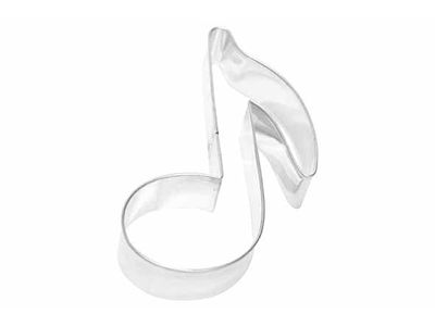 Koekjesvorm Muzieknoot 2,2x7,5xh10cm 