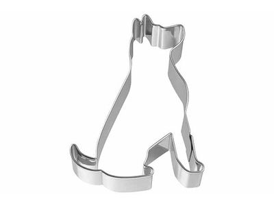 Koekjesvorm Zittende Hond 2,5x6xh7,5cm 