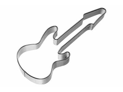 Koekjesvorm Elektrische Gitaar 2,5x4xh10cm