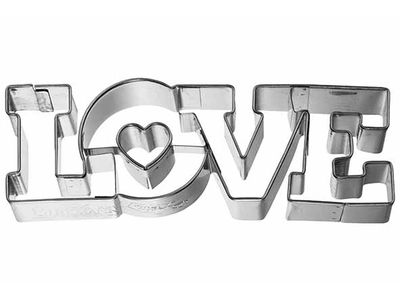 Koekjesvorm Love 2,5x11xh3,6cm 