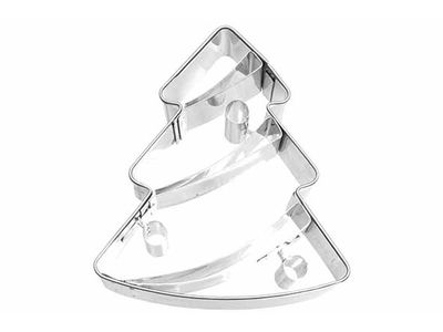 Koekjesvorm Kerstboom 2,5x7xh7cm 