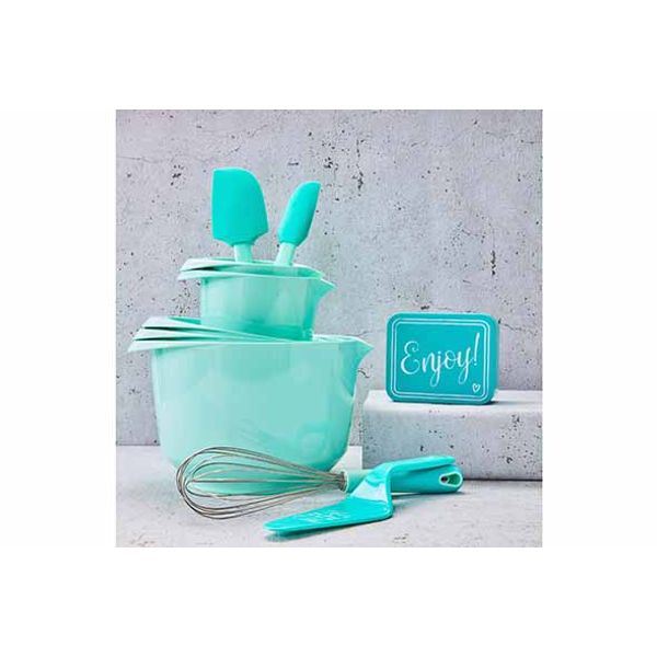 Colour Kitchen Taartschep Turquoise 26x6xh4cm 