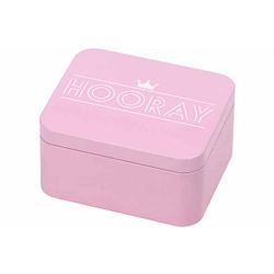 Colour Kitchen Giftbox Hooray 12x10xh6,2cm Pastelroze 