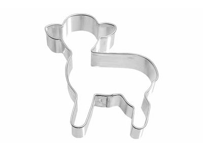 Koekjesvorm Lammetje 2,2x6,5xh6,5cm 