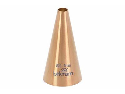 Spuitmondje Rond Nr22 D0,5cm Koperkleur