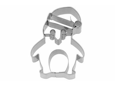 Koekjesvorm Kerst Pinguin 2,5x5,3xh7cm 