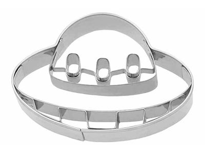 Koekjesvorm Ufo 2,5x5,5xh3,5cm 