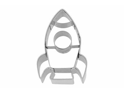 Koekjesvorm Raket 2,5x4,5xh6,5cm 