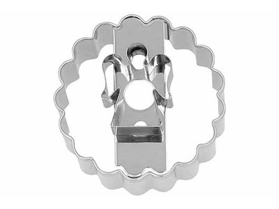 Koekjesvorm Linzer Cookie Engel 3,5x5xh5cm