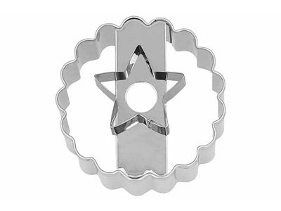 Koekjesvorm Linzer Cookie Ster 3,5x5xh5cm