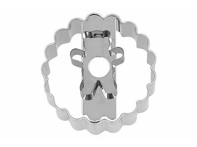 Koekjesvorm Linzer Cookie Beer 3,5x5xh5cm