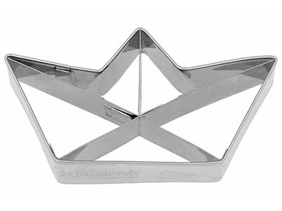 Koekjesvorm Papieren Boot 2,5x7,5xh3,7cm 